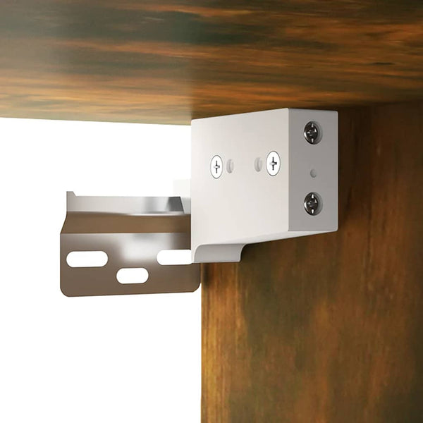 LED Spiegelschrank Räuchereiche 91 cm