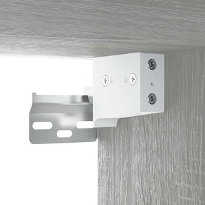 LED Spiegelschrank Grau Sonoma 70x60 cm