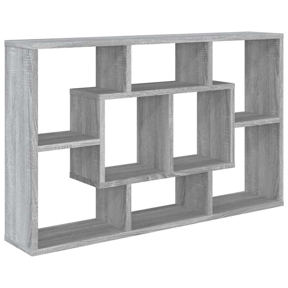 Graues Wandregal Sonoma 85 cm