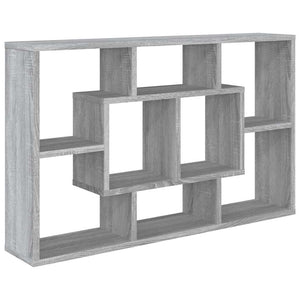 Graues Wandregal Sonoma 85 cm