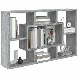 Graues Wandregal Sonoma 85 cm