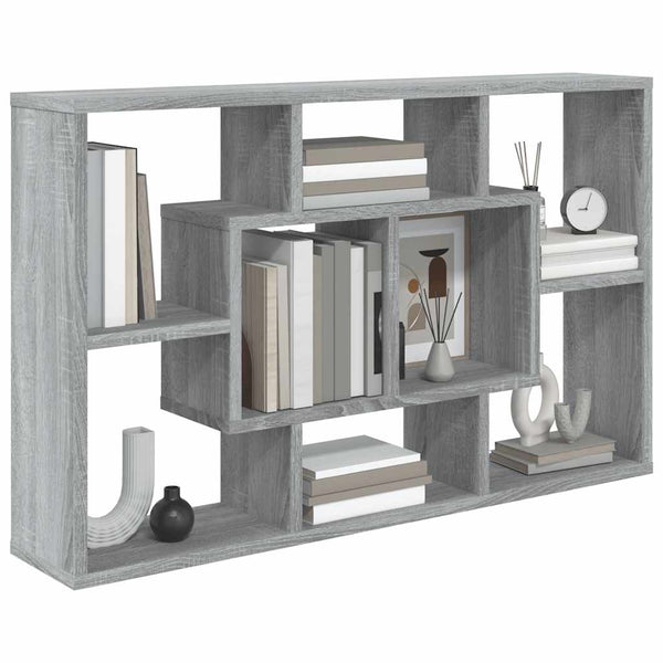 Graues Wandregal Sonoma 85 cm