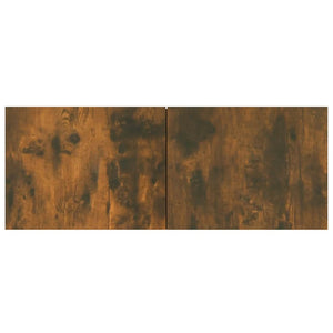 TV-Schränke Räuchereiche Holz 80x30x30cm, 2er Set