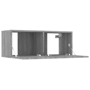 TV-Schränke Grau Sonoma 80 cm, 2er-Set