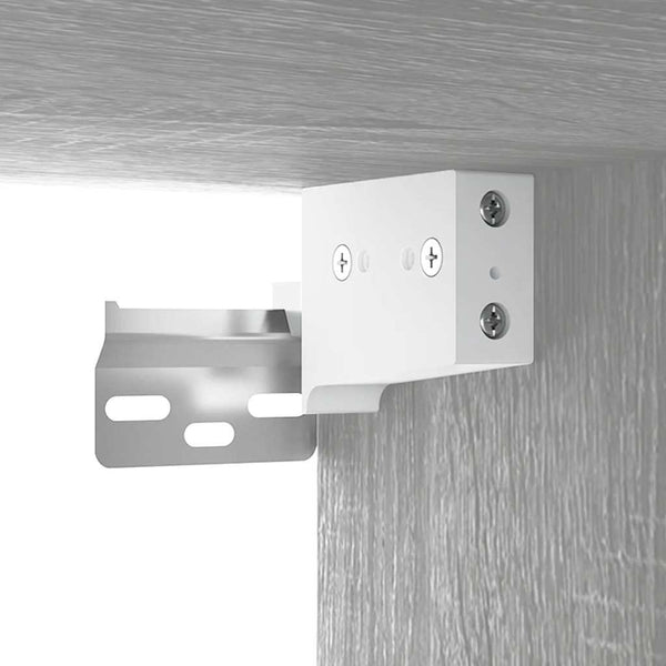 TV-Schränke Grau Sonoma 80 cm, 2er-Set