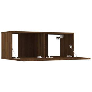 TV-Schränke Braun Eichen-Optik, 2er-Set