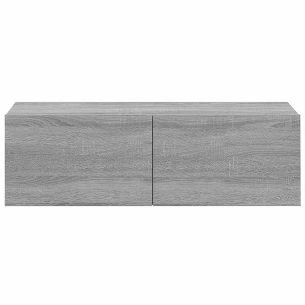 TV-Wandschränke Grau Sonoma 2er-Set