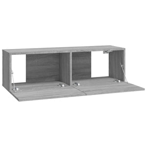 TV-Wandschränke Grau Sonoma 2er-Set