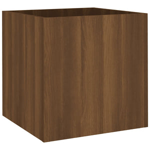 Pflanzkasten Braun Eichen-Optik 40x40 cm
