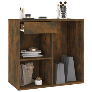Kosmetikschrank Räuchereiche 80x40x75 cm