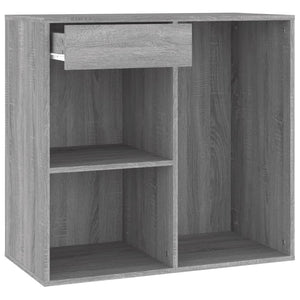 Kosmetikschrank Grau Sonoma 80 cm