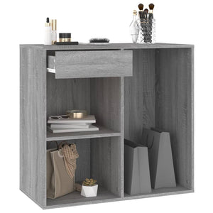 Kosmetikschrank Grau Sonoma 80 cm