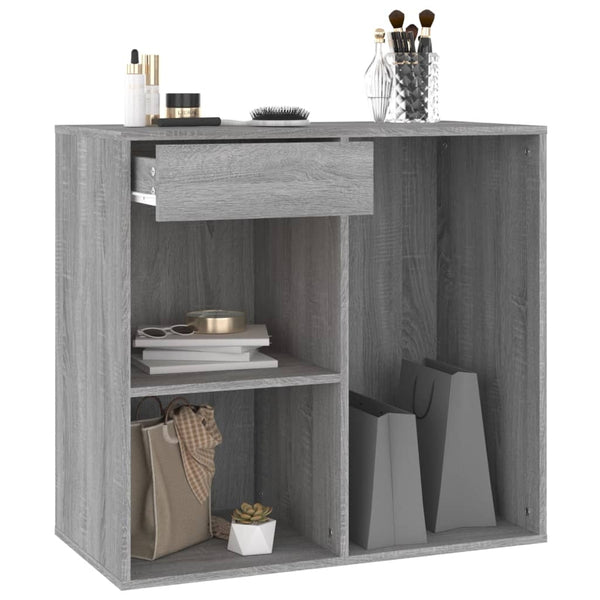 Kosmetikschrank Grau Sonoma 80 cm