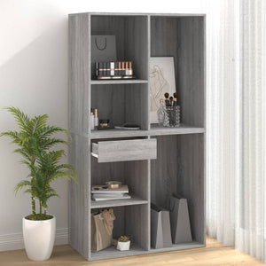 Kosmetikschrank Grau Sonoma 80 cm
