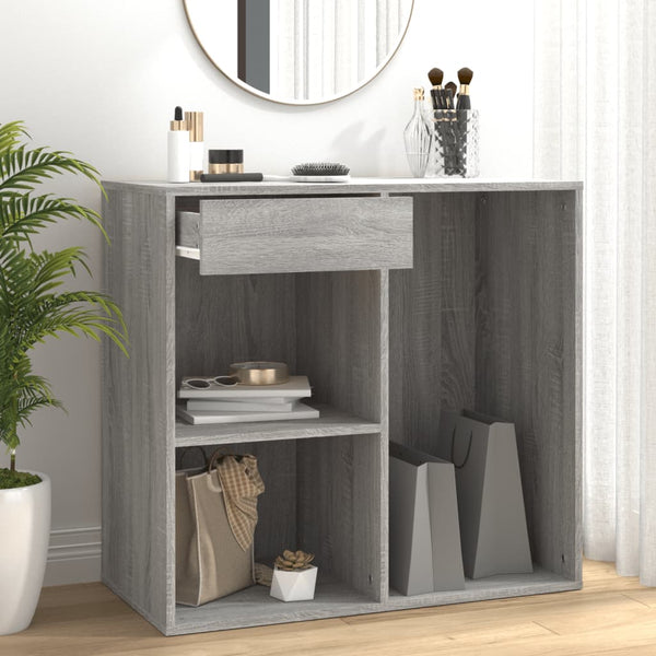 Kosmetikschrank Grau Sonoma 80 cm
