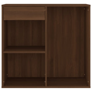Kosmetikschrank Braun Eichenoptik 80x75 cm