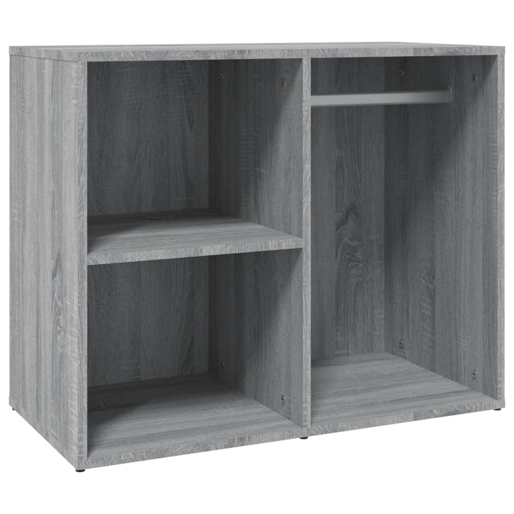 Schminktisch Regal Grau Sonoma 80x40x65 cm
