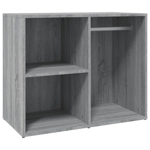 Schminktisch Regal Grau Sonoma 80x40x65 cm