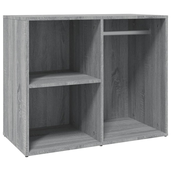 Schminktisch Regal Grau Sonoma 80x40x65 cm