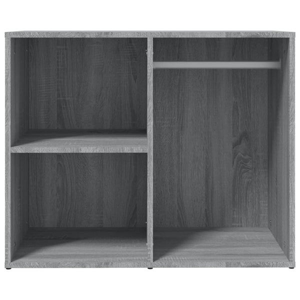 Schminktisch Regal Grau Sonoma 80x40x65 cm