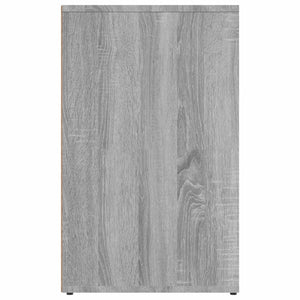 Schminktisch Regal Grau Sonoma 80x40x65 cm
