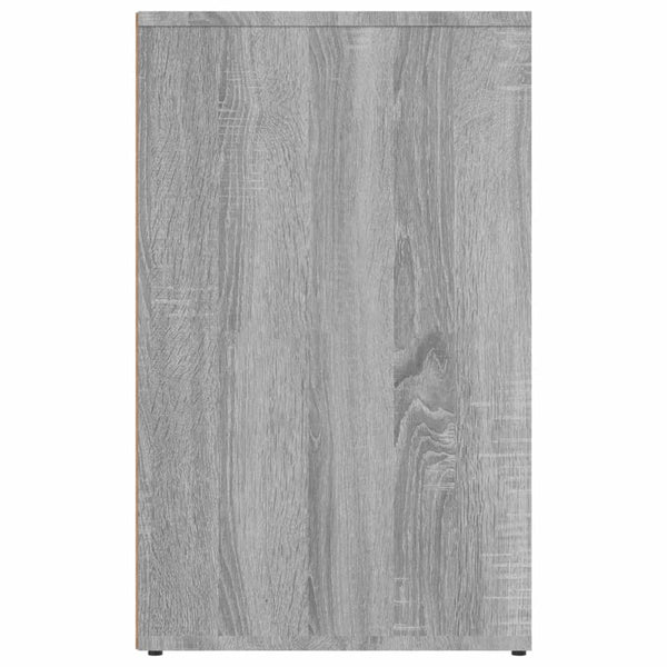 Schminktisch Regal Grau Sonoma 80x40x65 cm