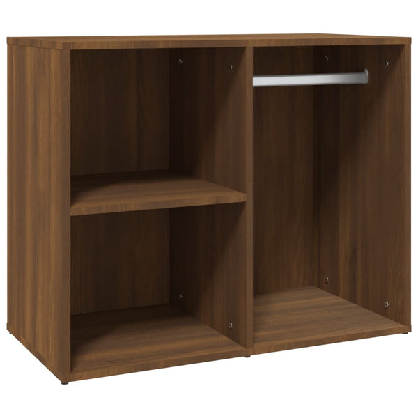 Schminktisch Regal Braun Eichen-Optik 80x40x65 cm