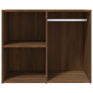 Schminktisch Regal Braun Eichen-Optik 80x40x65 cm