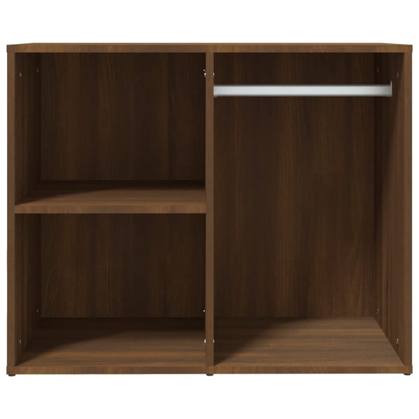 Schminktisch Regal Braun Eichen-Optik 80x40x65 cm