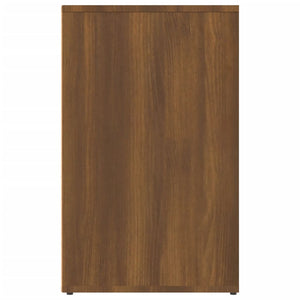 Schminktisch Regal Braun Eichen-Optik 80x40x65 cm