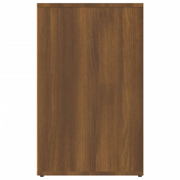 Schminktisch Regal Braun Eichen-Optik 80x40x65 cm