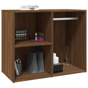 Schminktisch Regal Braun Eichen-Optik 80x40x65 cm