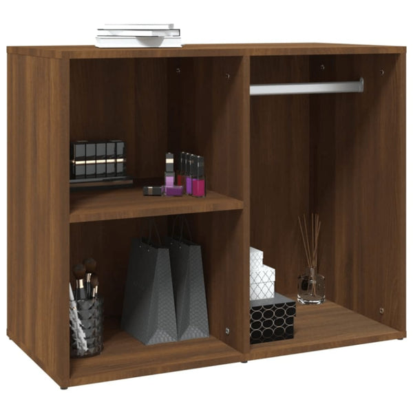 Schminktisch Regal Braun Eichen-Optik 80x40x65 cm