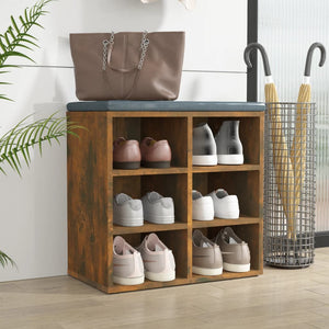 Schuhregal Räuchereiche 52,5 cm