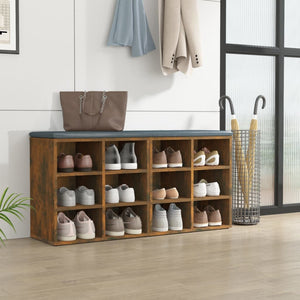 Schuhregale 2er Set Räuchereiche