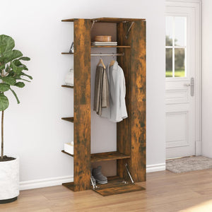 Flurschrank Räuchereiche 97,5x37x99 cm