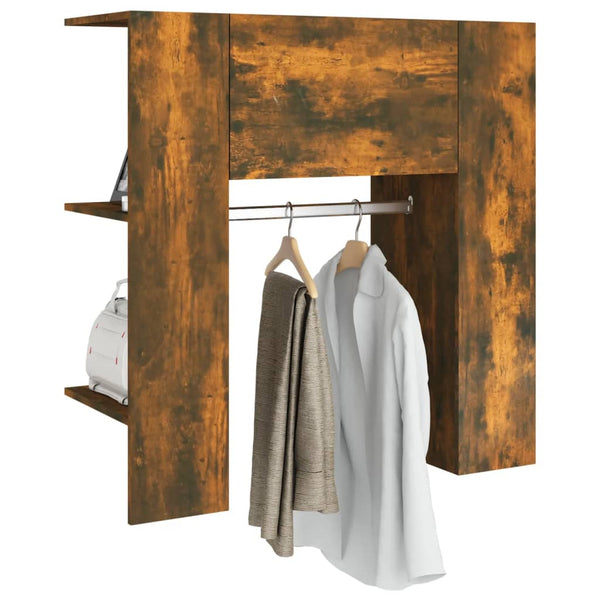 Flurschrank Räuchereiche 97,5x37x99 cm