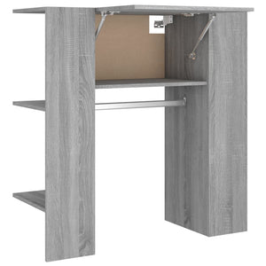 Flurschrank Grau Sonoma 97,5x37x99 cm