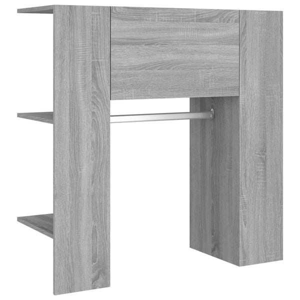 Flurschrank Grau Sonoma 97,5x37x99 cm