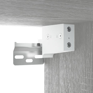 Flurschrank Grau Sonoma 97,5x37x99 cm