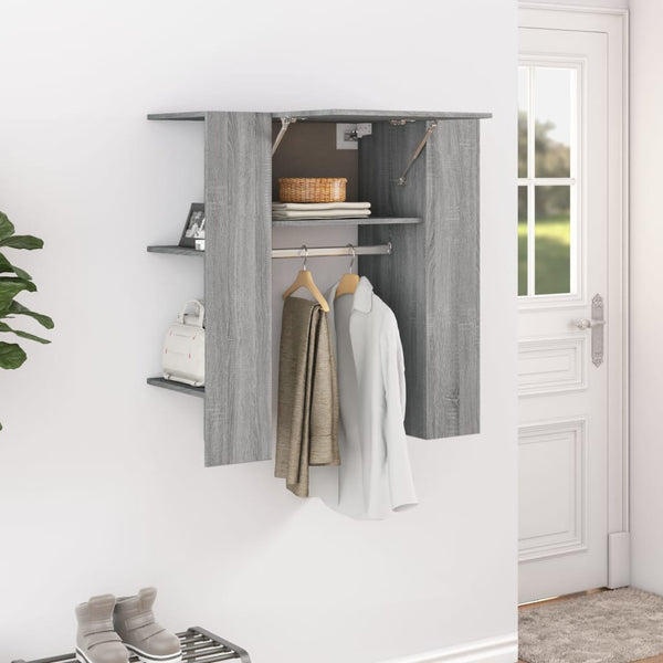 Flurschrank Grau Sonoma 97,5x37x99 cm