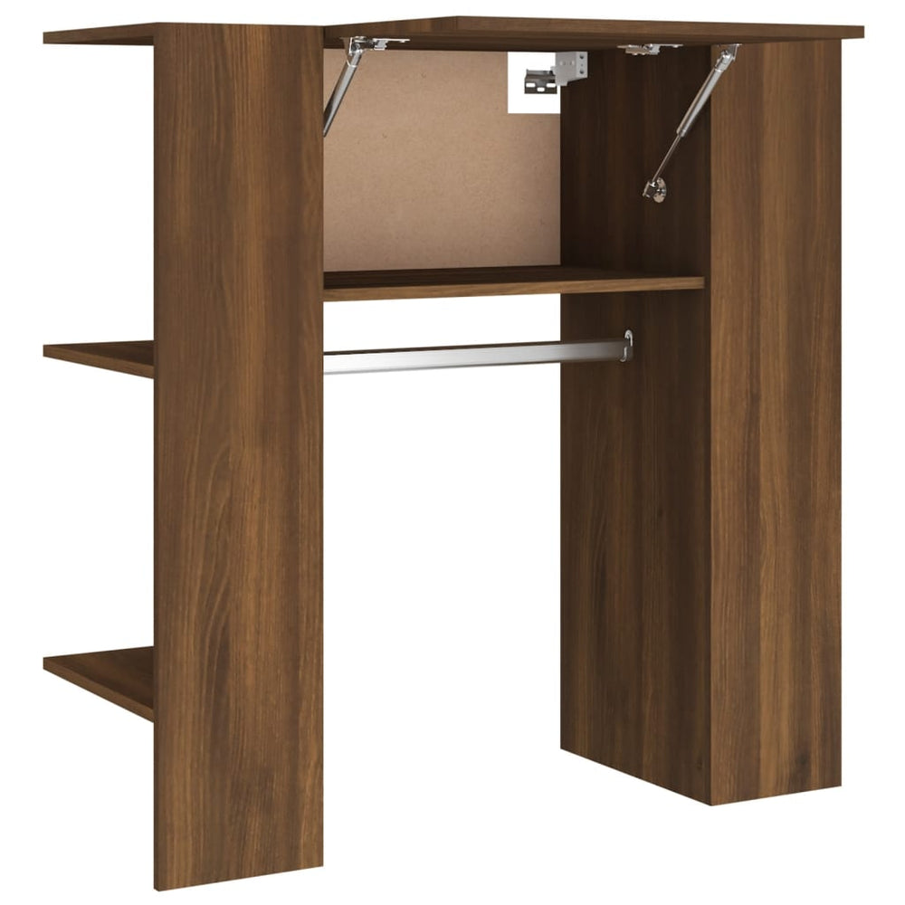 Flurschrank Braun Eichenoptik 97,5 cm