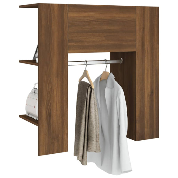 Flurschrank Braun Eichenoptik 97,5 cm