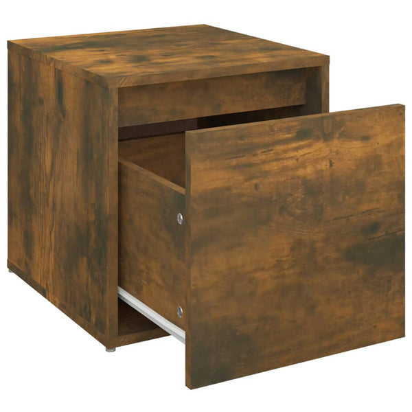 Schubladenbox Räuchereiche 40,5x40x40 cm