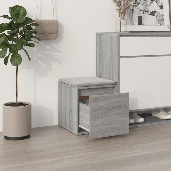 Schubladenbox Grau Sonoma 40x40 cm