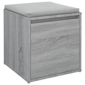 Schubladenbox Grau Sonoma 40x40 cm