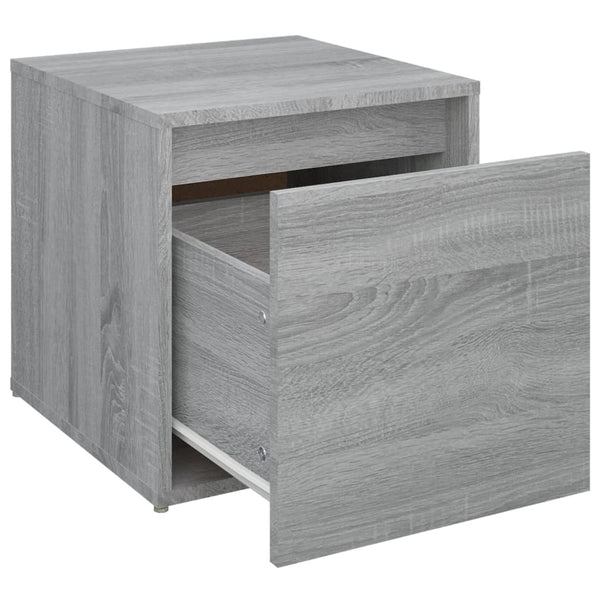 Schubladenbox Grau Sonoma 40x40 cm