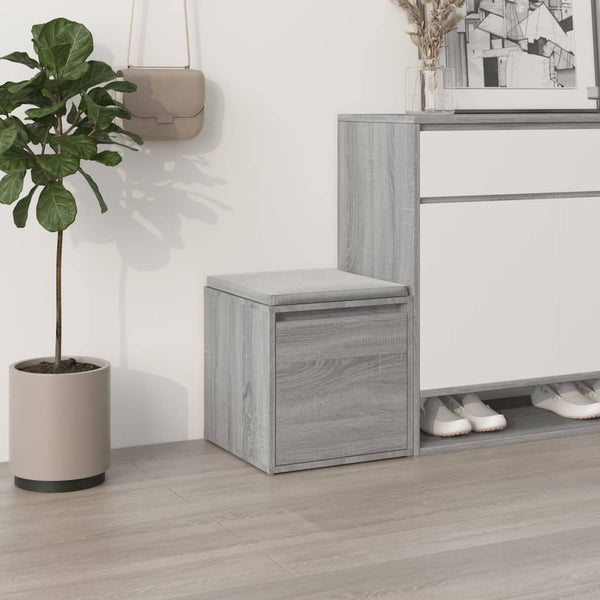 Schubladenbox Grau Sonoma 40x40 cm