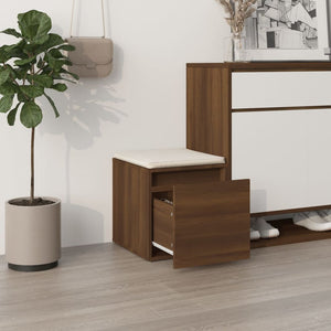 Schubladenbox Braun Eichen-Optik 40x40 cm