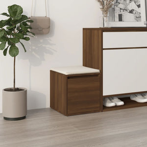 Schubladenbox Braun Eichen-Optik 40x40 cm